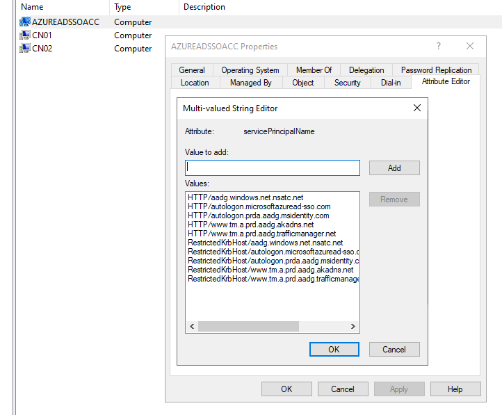 site to zone assignment list sso