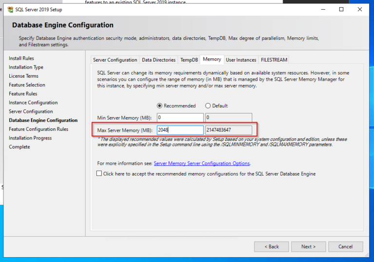 Microsoft SQL Server 2019 Installation and Configuration Step by Step ...